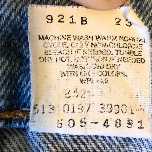 VINTAGE:  Levi's 505 Mens Jeans (USA) - Picture 5 of 8